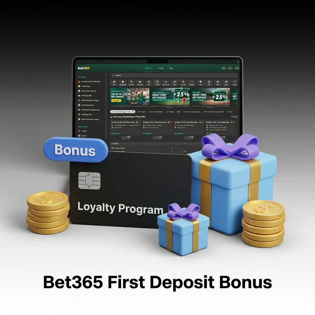 Bet365 first deposit bonus offering 15% up to ₹4,000 for new Indian players on sports betting