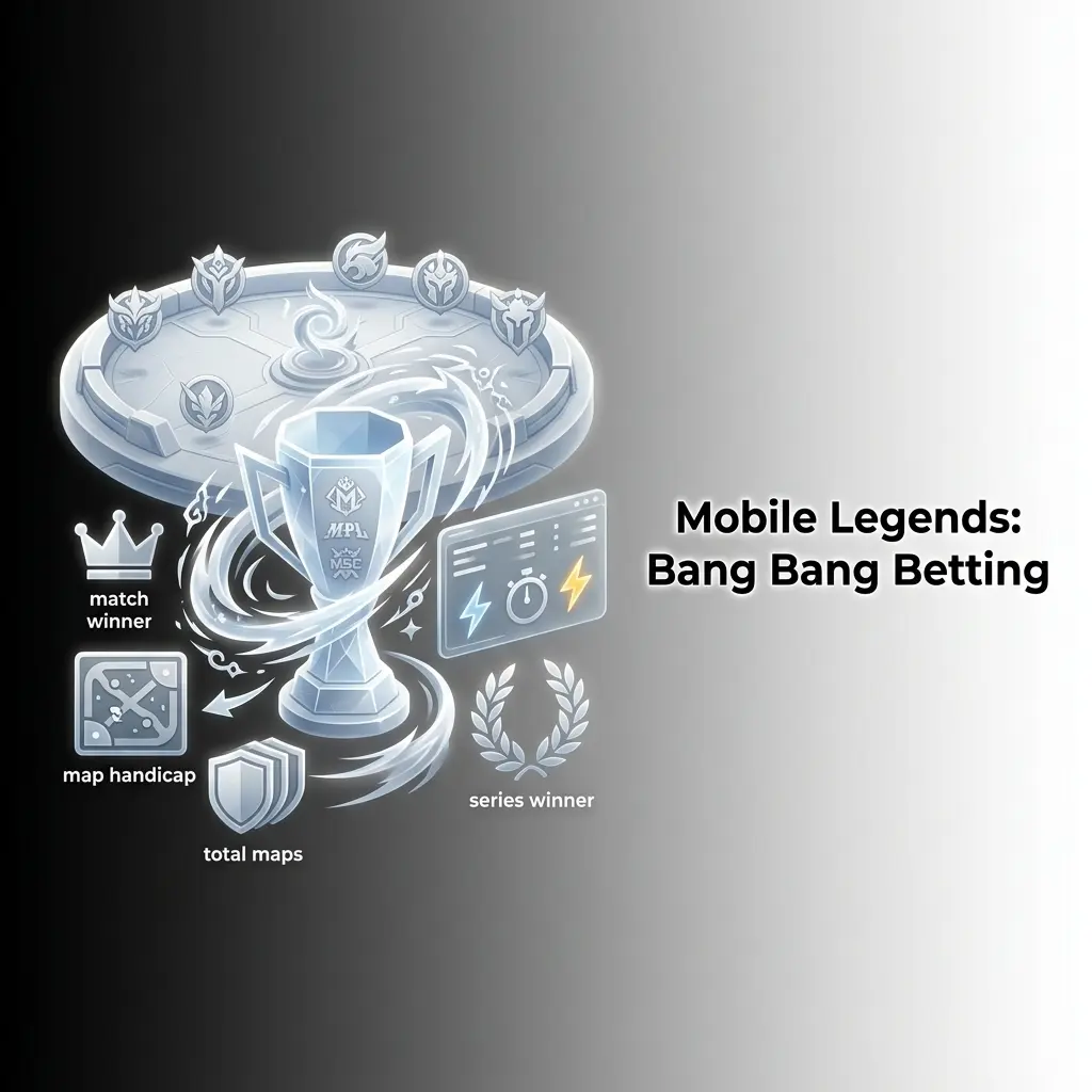 Mobile Legends Bang Bang MLBB esports betting markets on Bet365 covering M-Series MPL tournaments