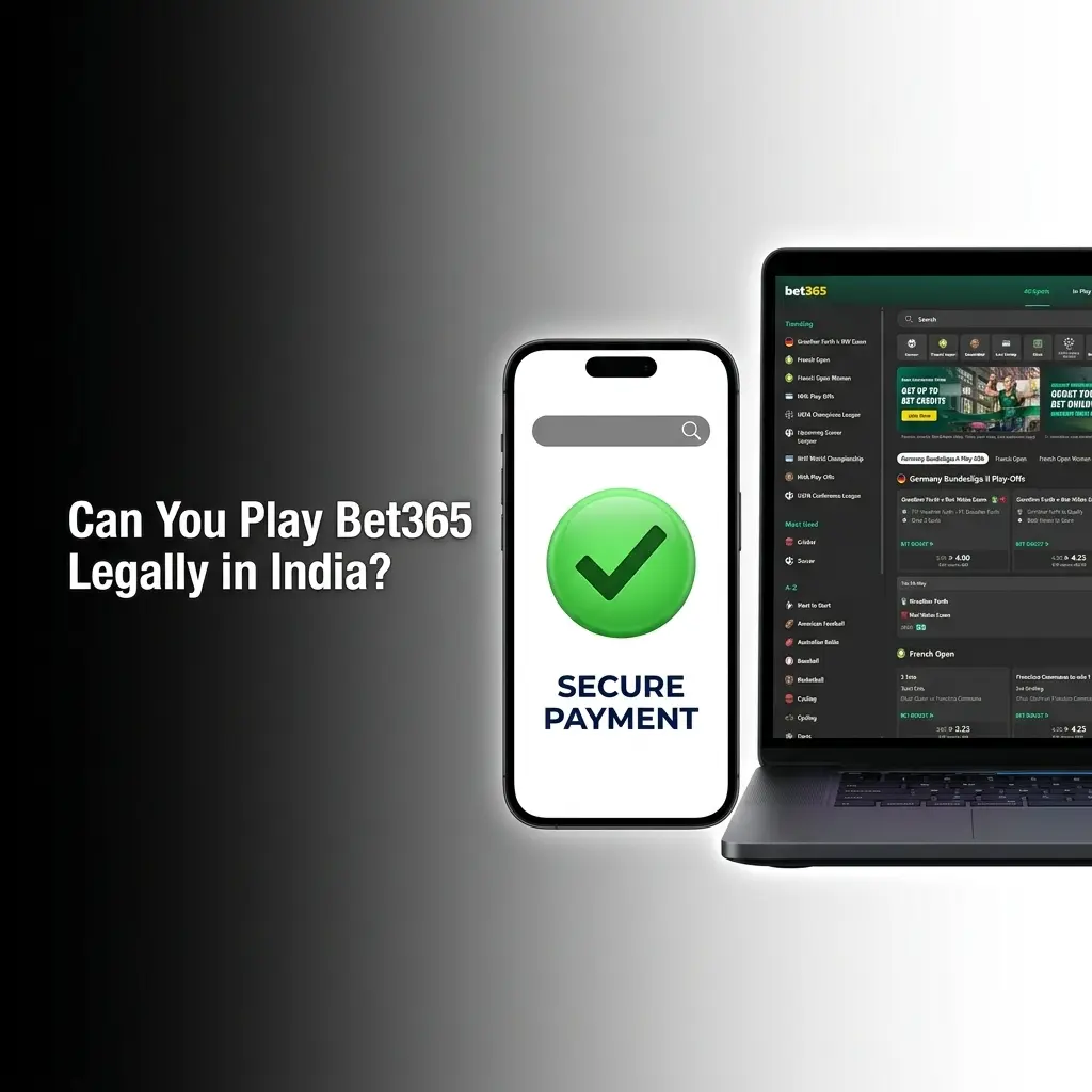 Bet365 legal status in India showing international gaming licences, responsible gambling tools, and RNG-certified fair play standards