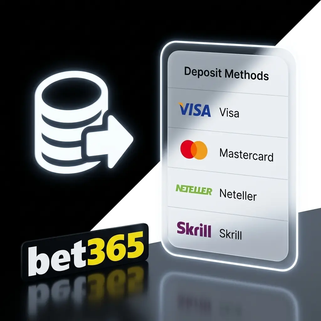 Bet365 withdrawal methods for India players showing UPI, e-wallets, and bank transfer options with processing times