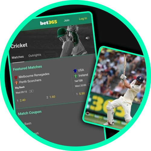 Stream live sports events directly while betting on Bet365 platform.