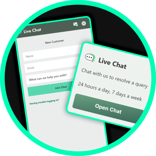 Contact twenty four seven customer support chat on Bet365 official.